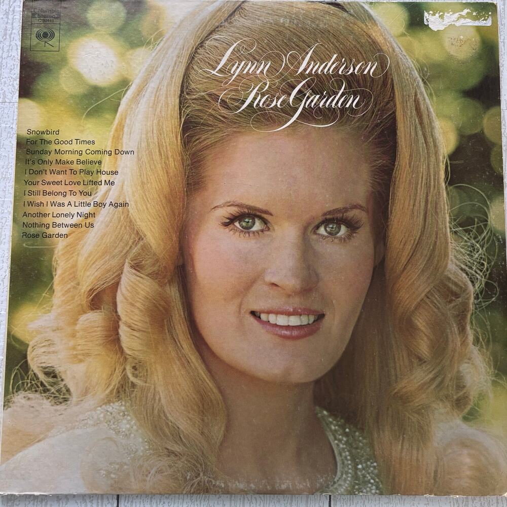 Lynn Anderson Rose Garden 1971 Columbia Vinyl Record LP